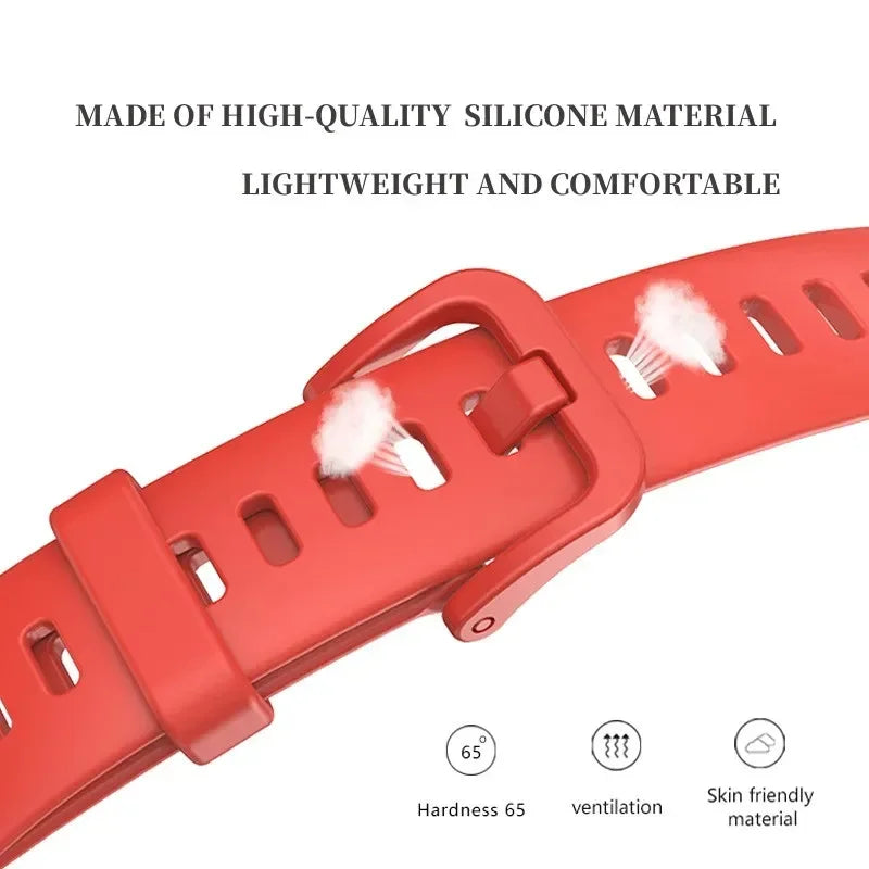 Watchbands for Huawei Band 8-NFC Replacement Wristband Soft Silicone bands Sport Bracelet on Smart Band8 Watch strap Accessories