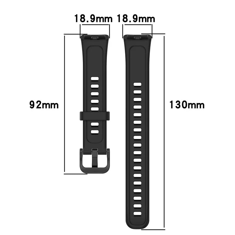 Watchbands for Huawei Band 8-NFC Replacement Wristband Soft Silicone bands Sport Bracelet on Smart Band8 Watch strap Accessories